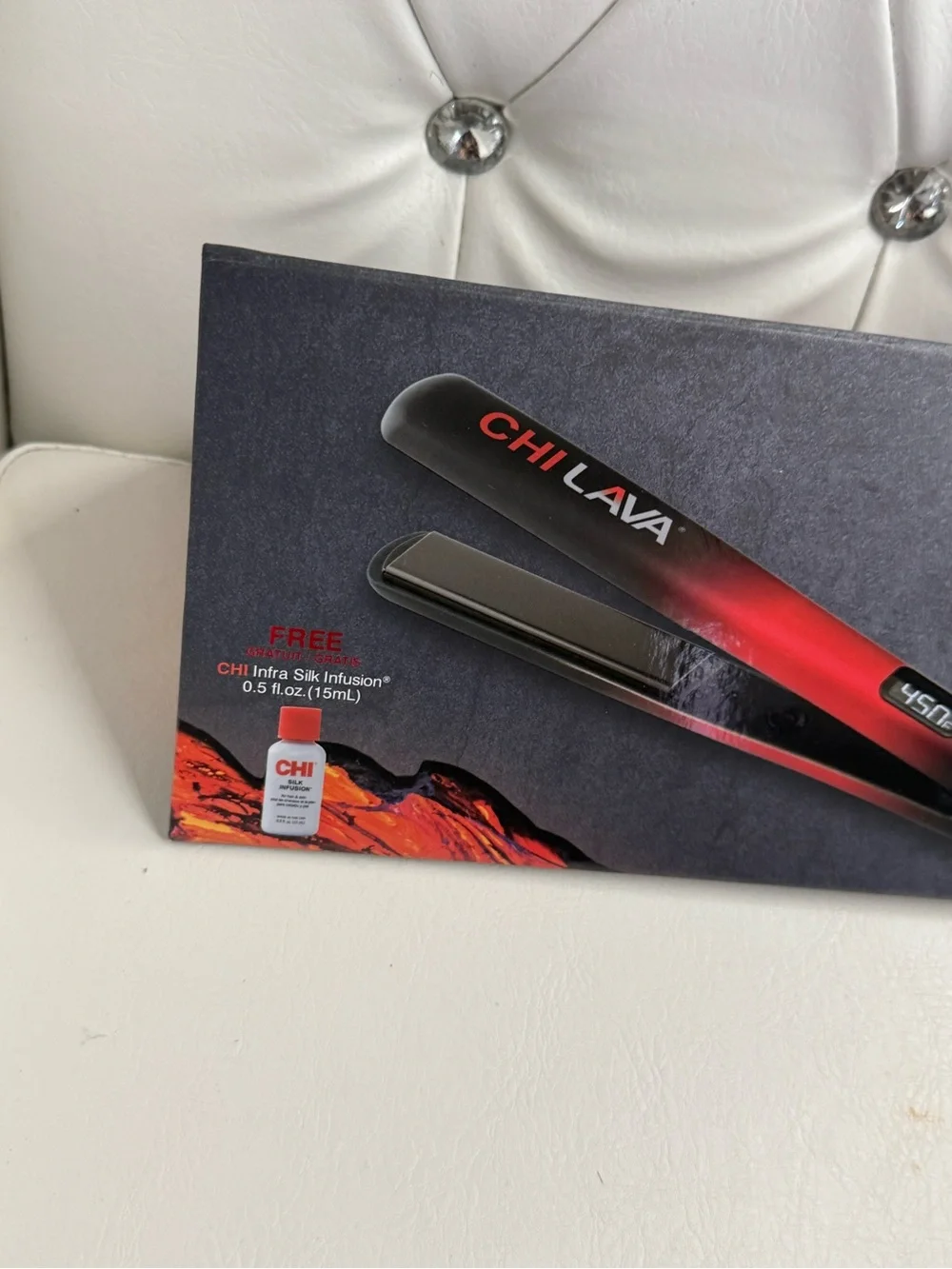 CHI Lava Red & Black Volcanic Hair Straightener